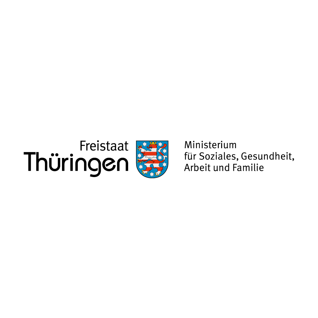 Logo vom Thüringer Ministerium für Soziales, Gesundheit, Arbeit und Familie